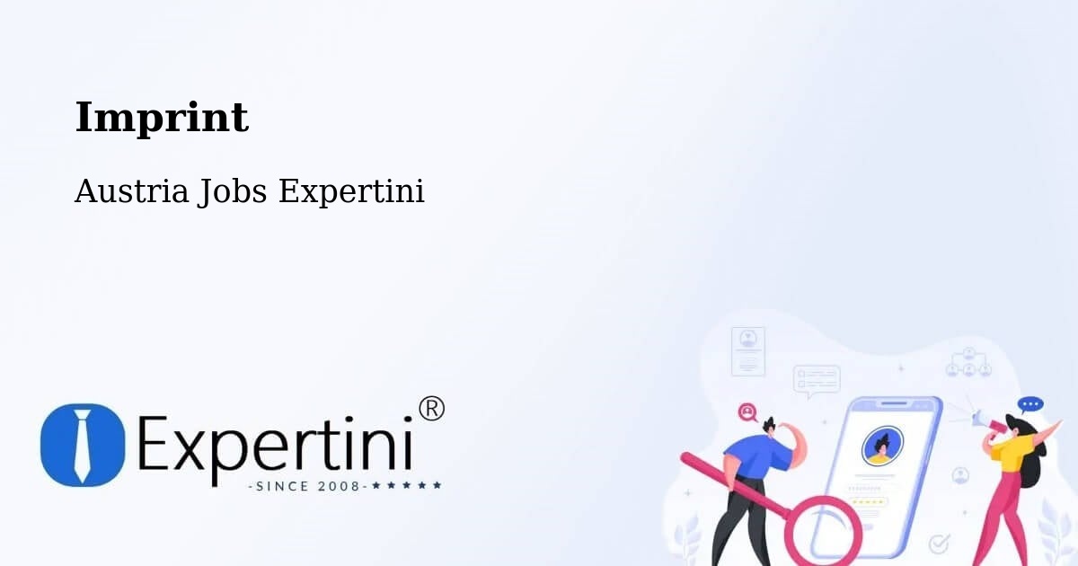 Imprint - Austria Jobs Expertini
